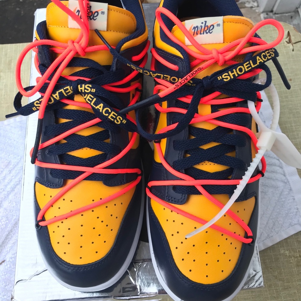 Nike SB OFF WHITE MICHIGAN DUNK